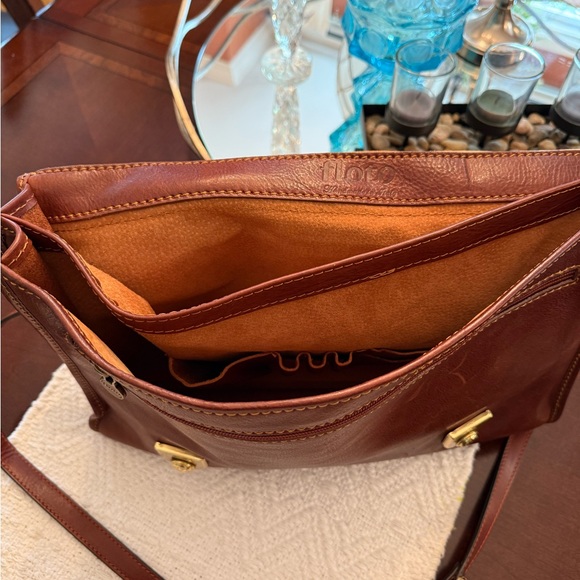 Brown Leather Men's Bag FLOTO - Picture 14 of 14
